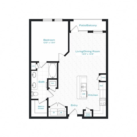 bedroom floor plan | the mansions on the park